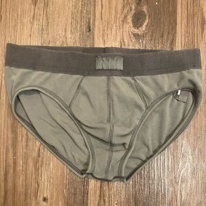 SKIMS Men's Gray Briefs